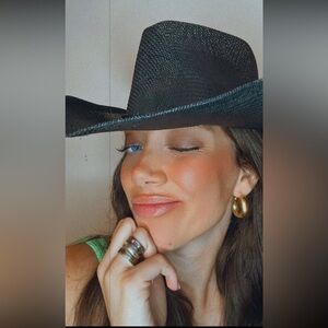 Wild Fable Black Western Hat